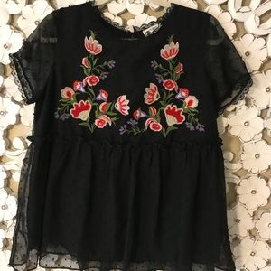 Black top baby doll style